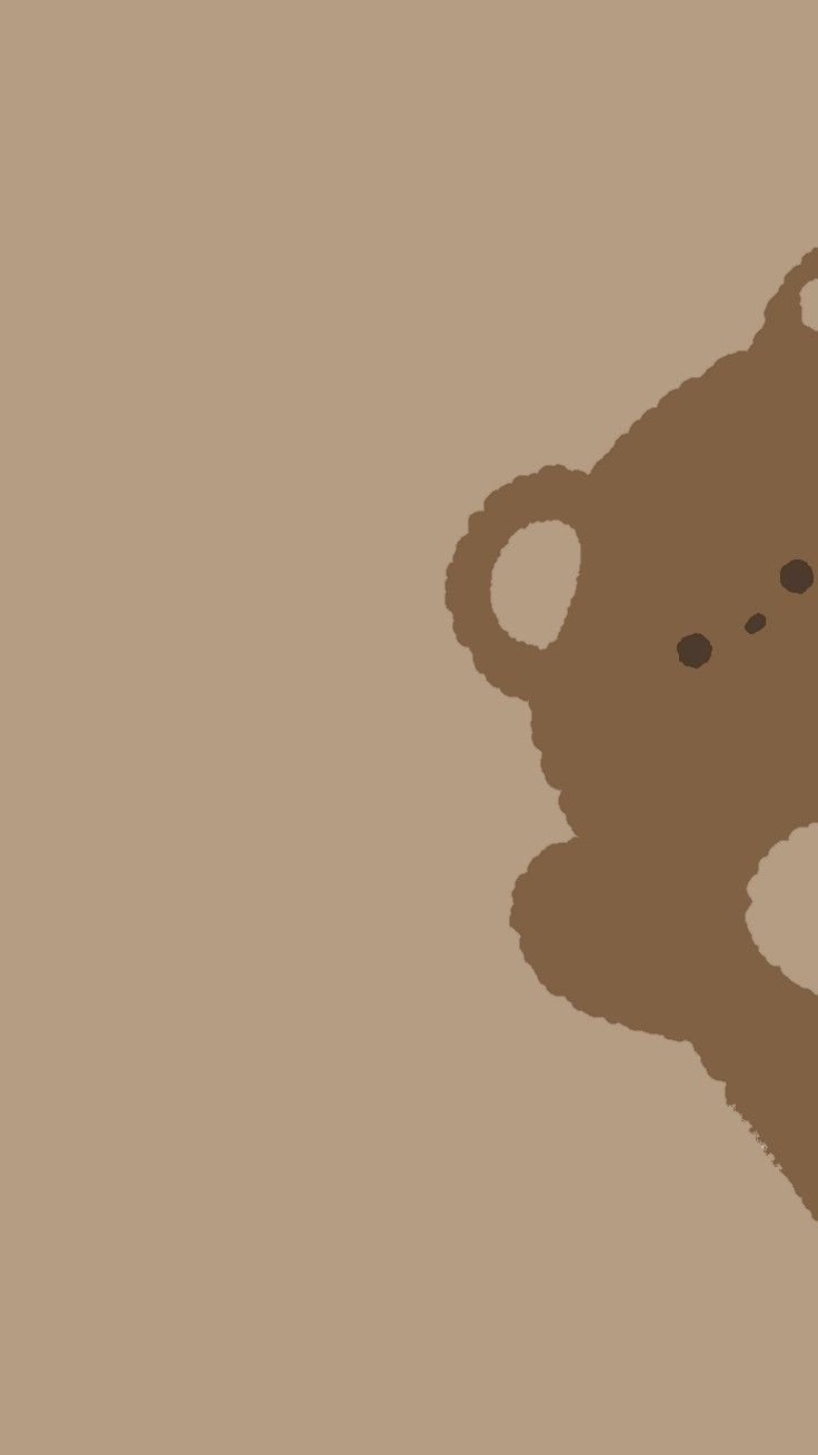 Cute Brown Bear Wallpapers  Top Free Cute Brown Bear Backgrounds   WallpaperAccess