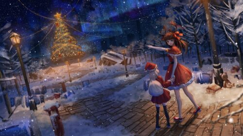 Anime Christmas Wallpaper