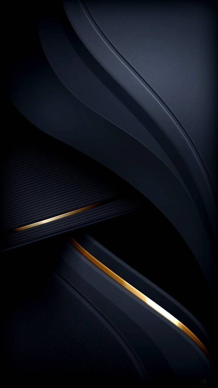 HD wallpaper: line, metal, gold, black, background, arrow, metallic, shapes  | Wallpaper Flare