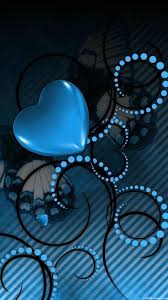 Blue Heart Wallpaper - NawPic