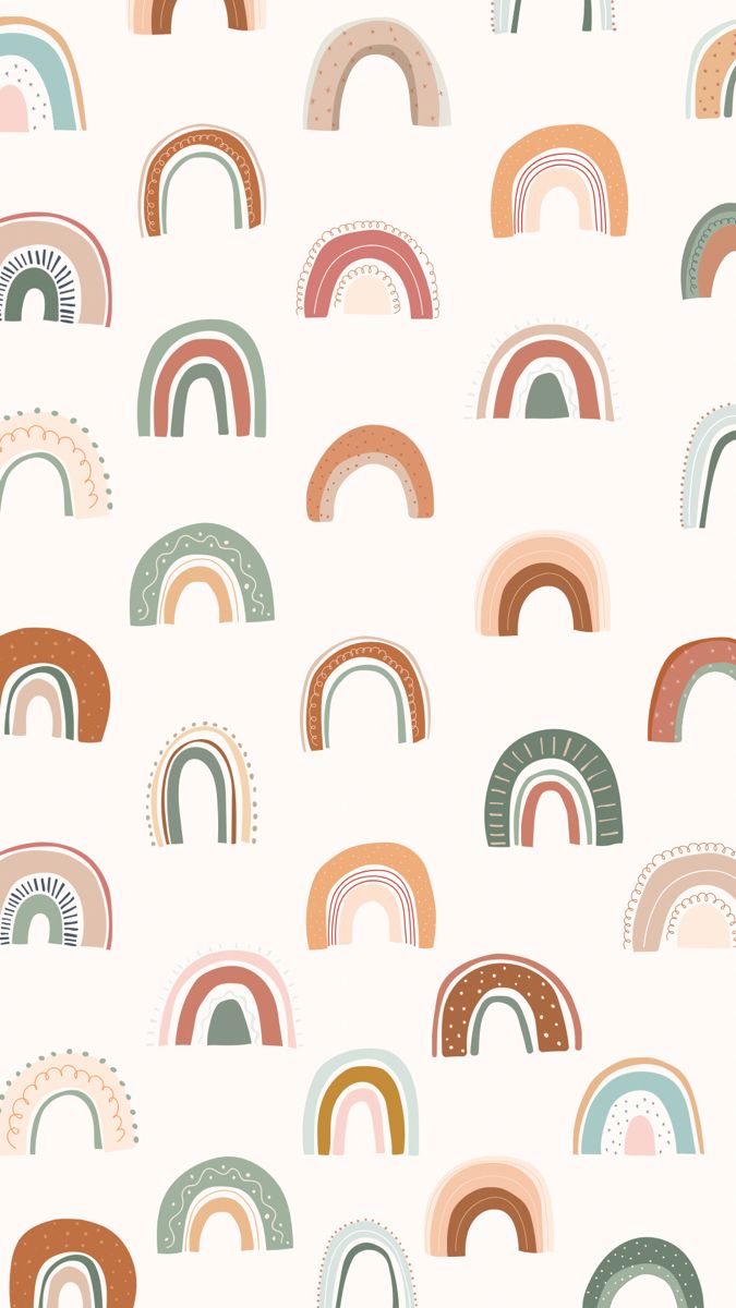 Boho Rainbow Fabric Wallpaper and Home Decor  Spoonflower