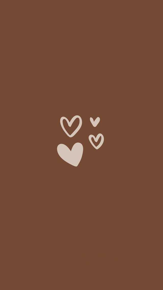 Vector Romantic Seamless Pattern Tiny Hearts Over Vintage Beige Brown  Background Valentines Day Wallpaper Royalty Free SVG Cliparts Vectors  And Stock Illustration Image 141962854