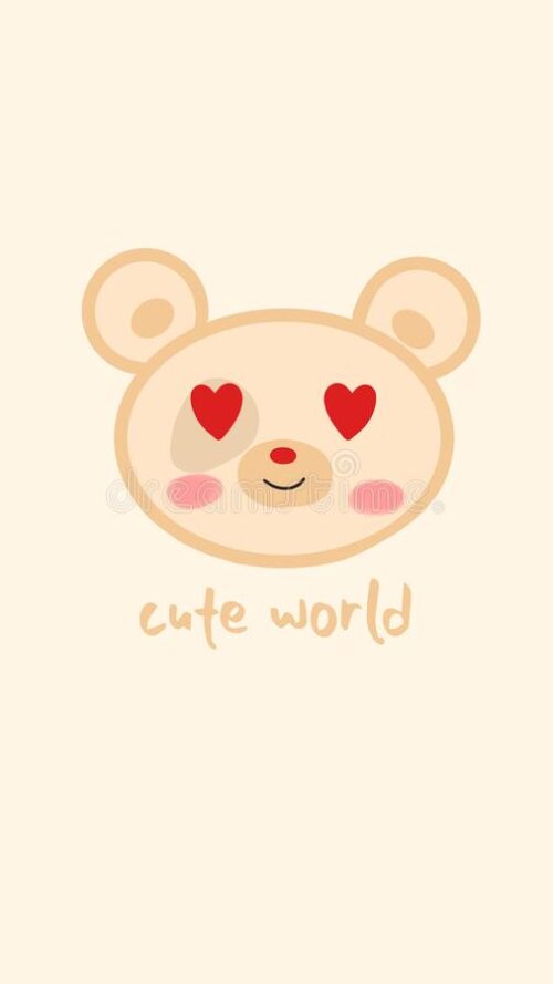 Cute Bear Wallpaper