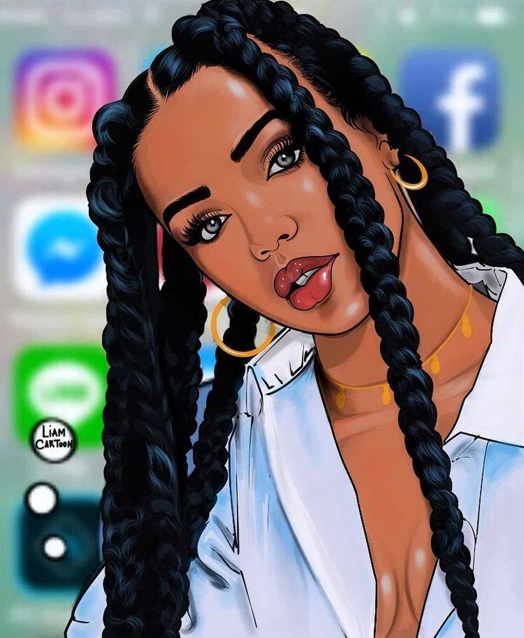 Aesthetic black girl Wallpapers Download  MobCup