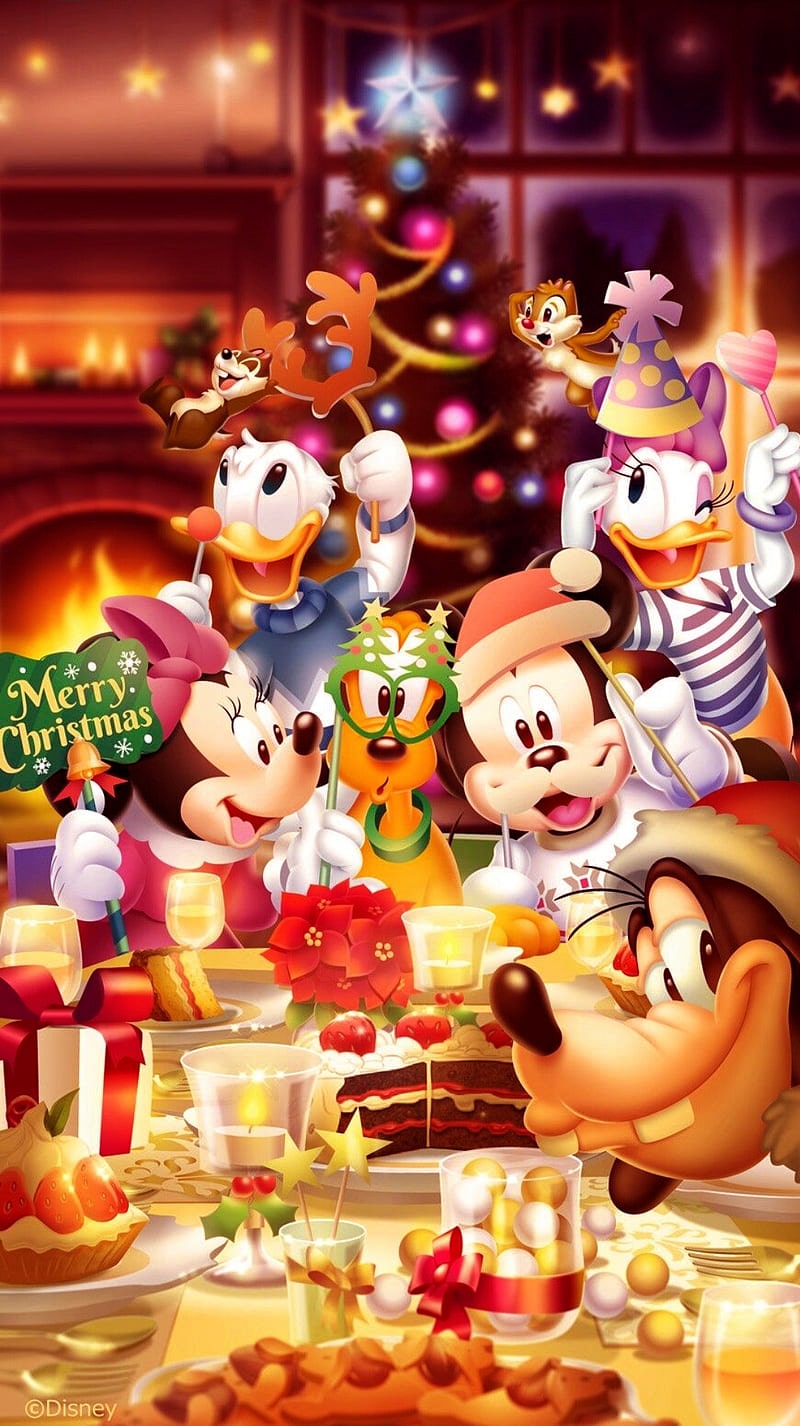 Disney Christmas Wallpaper NawPic