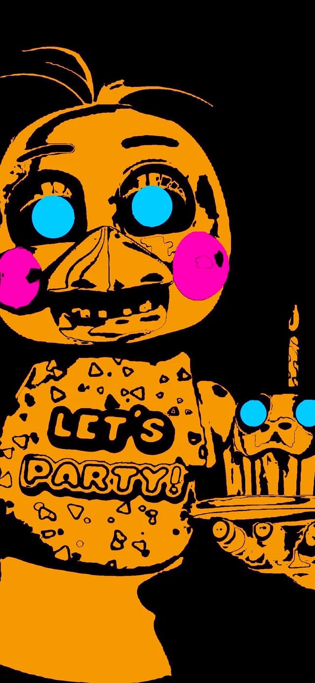 Download Withered Chica FNAF iPhone Wallpaper