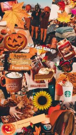 Collage Halloween Preppy Wallpapers  Wallpaper Cave