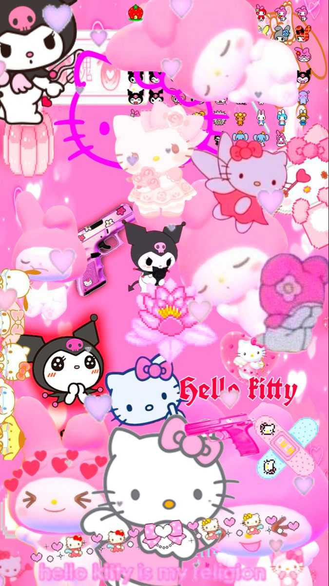 Red Hello Kitty Wallpaper 68 images
