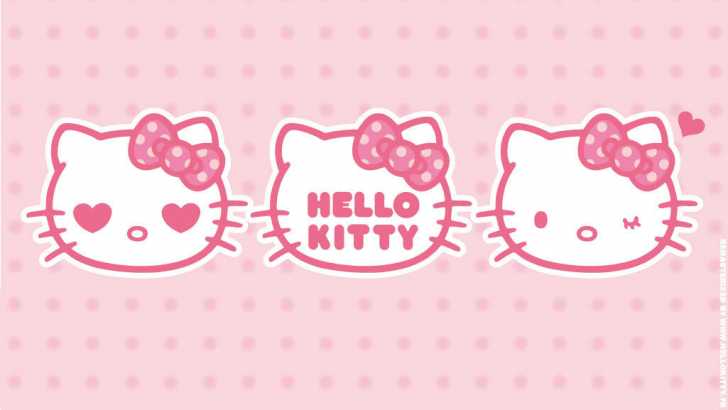 Download Full Pink Hello Kitty Desktop Wallpaper