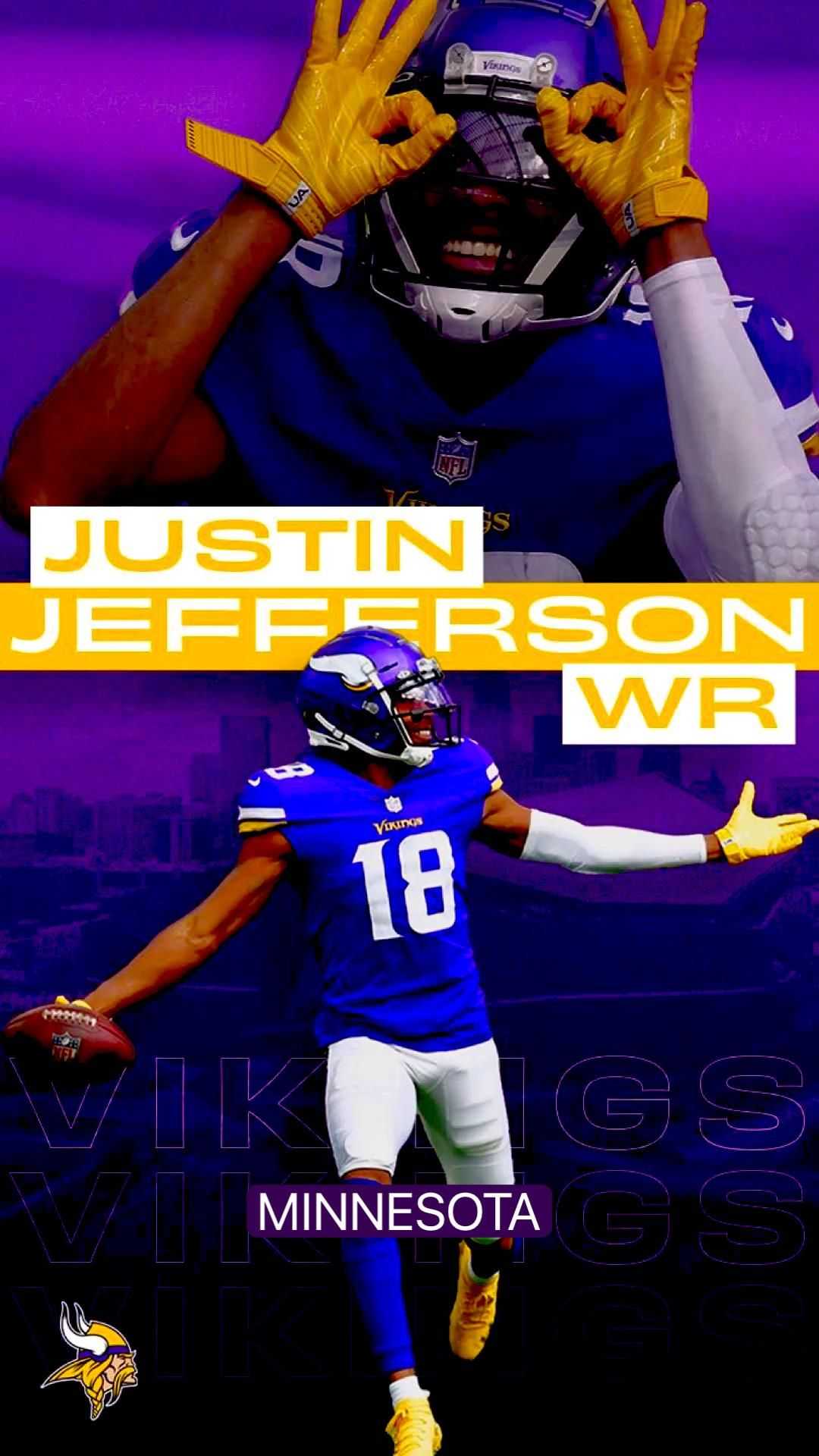 NFL Justin Jefferson BEST Micd Up Griddy Compilations  YouTube