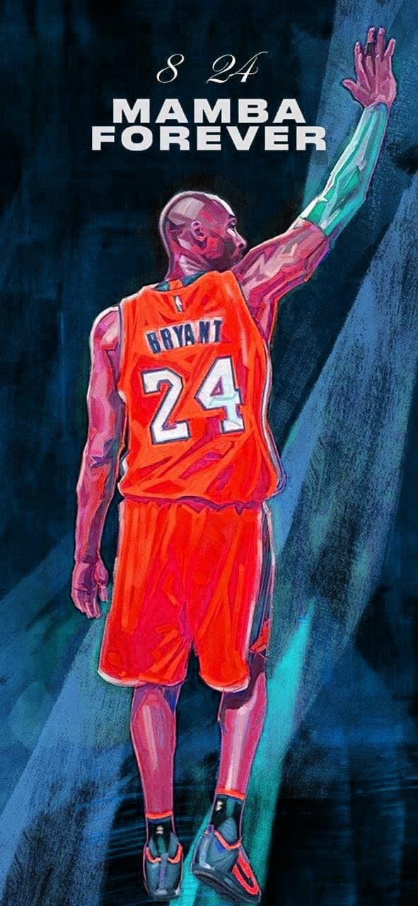 Download Kobe Bryant 24 Logo Basketball Lakers Wallpaper