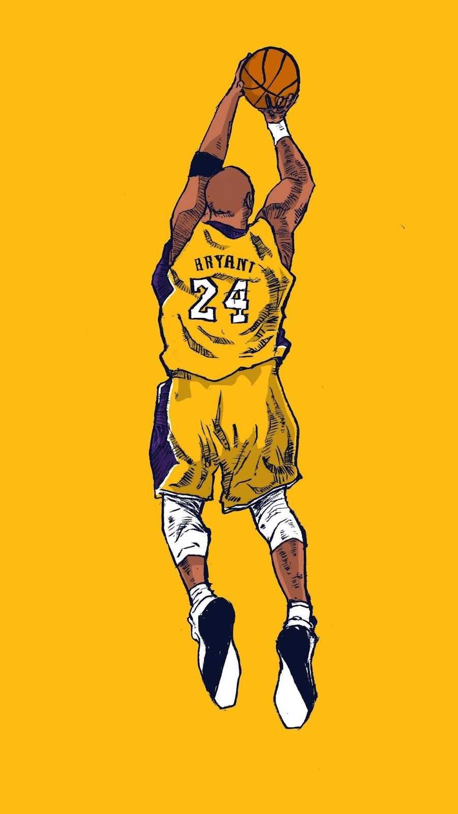 Kobe Bryant iPhone Wallpaper by sportsgraffixHD on DeviantArt
