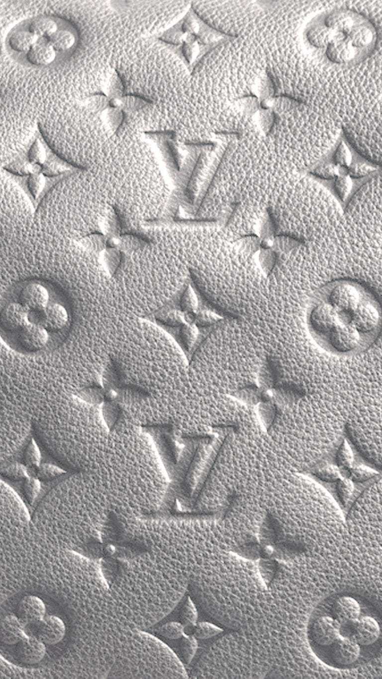 Gold Louis Vuitton iPhone Wallpaper