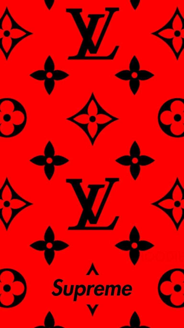 Louis Vuitton Red Wallpaper - Download to your mobile from PHONEKY