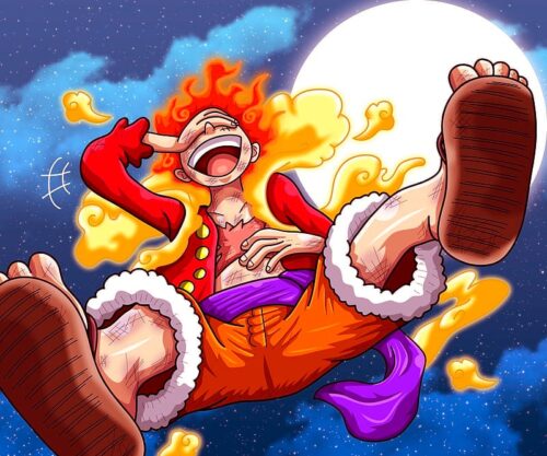 Luffy Gear 5 Wallpaper