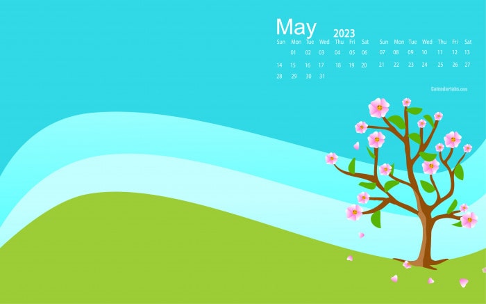 April 2023 Desktop Wallpaper Calendar  CalendarLabs