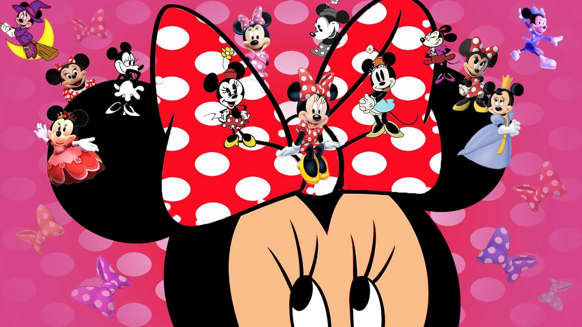 Minnie Mouse Logo Wallpaper