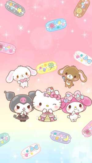 My Melody and Kuromi Wallpaper - NawPic