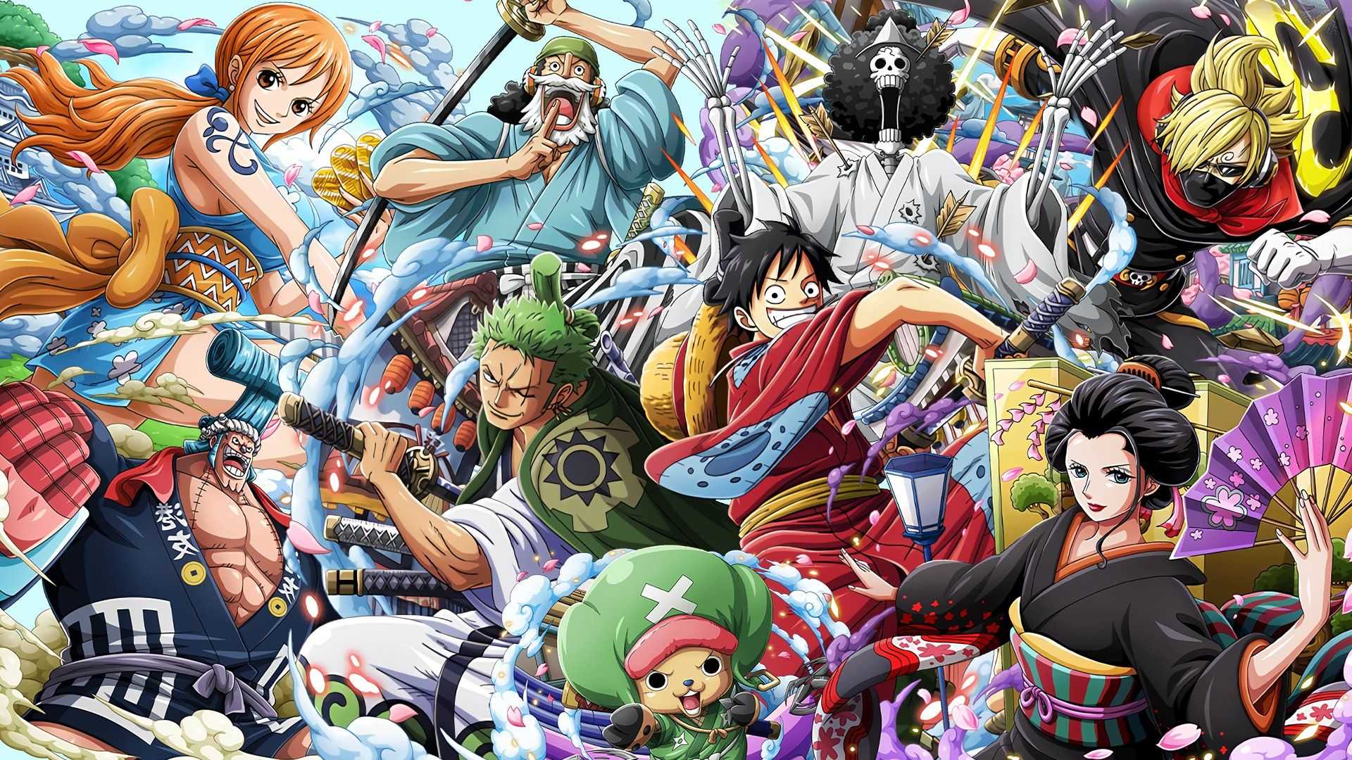 Cool One Piece 4K Wallpapers