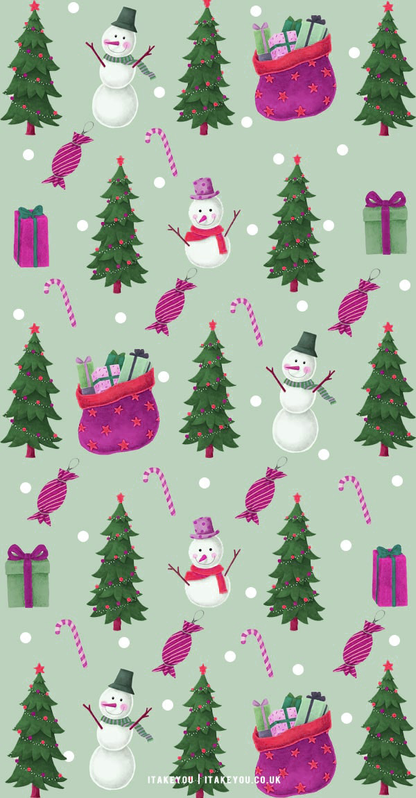Preppy Christmas HD Wallpapers  Wallpaper Cave