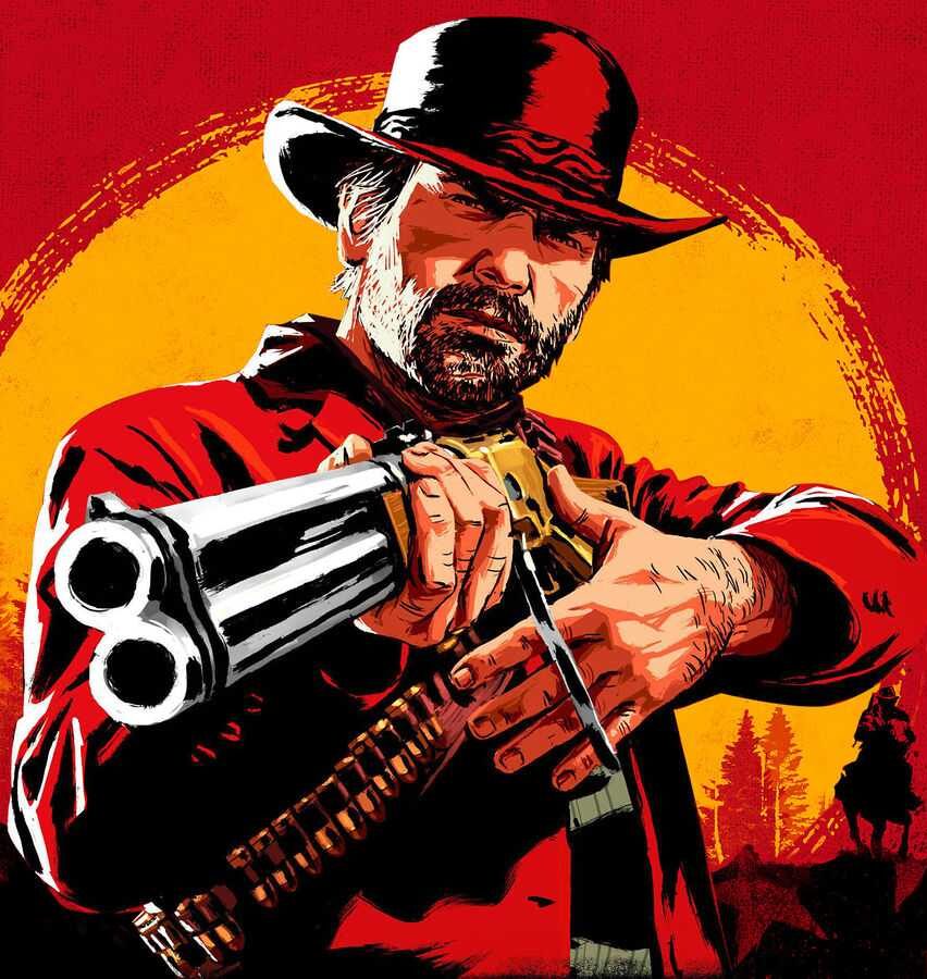 Wallpaper background the game Red Dead Redemption II images for desktop  section игры  download