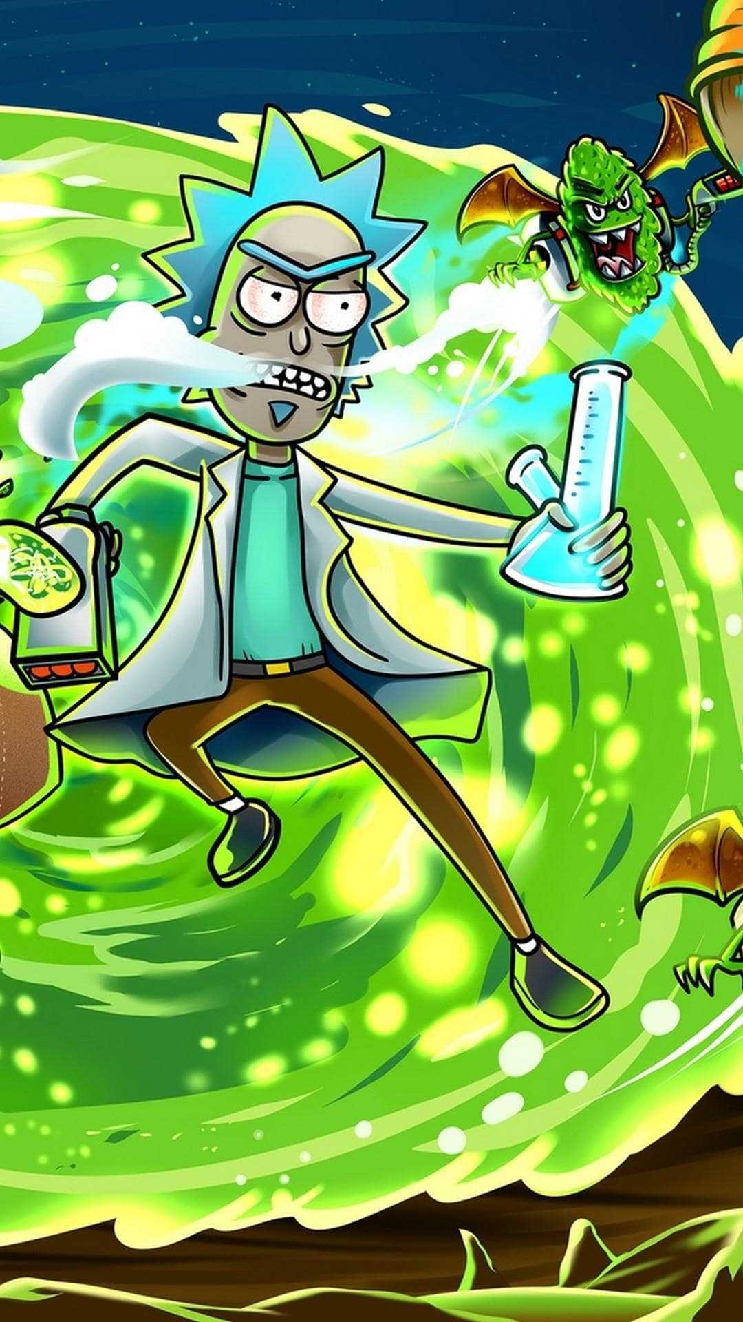Update More Than 75 Trippy Rick And Morty Wallpaper Super Hot Vn