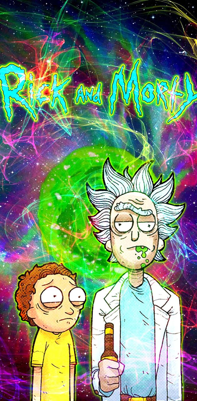 Top More Than 86 Trippy Rick And Morty Wallpaper Phone Latest Vn