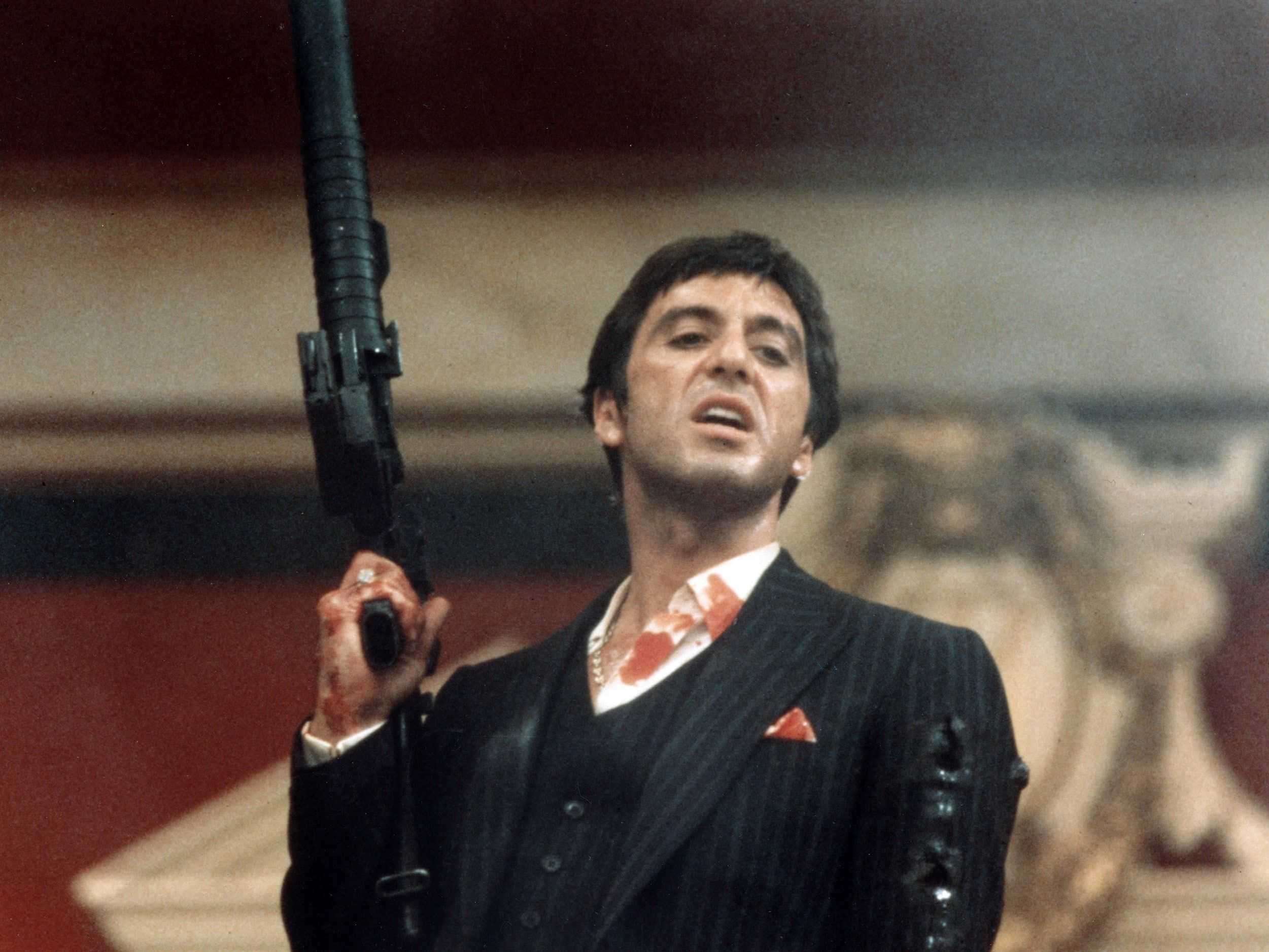 Download Say hello to this Scarface wallpaper for your iPhone Wallpaper   Wallpaperscom