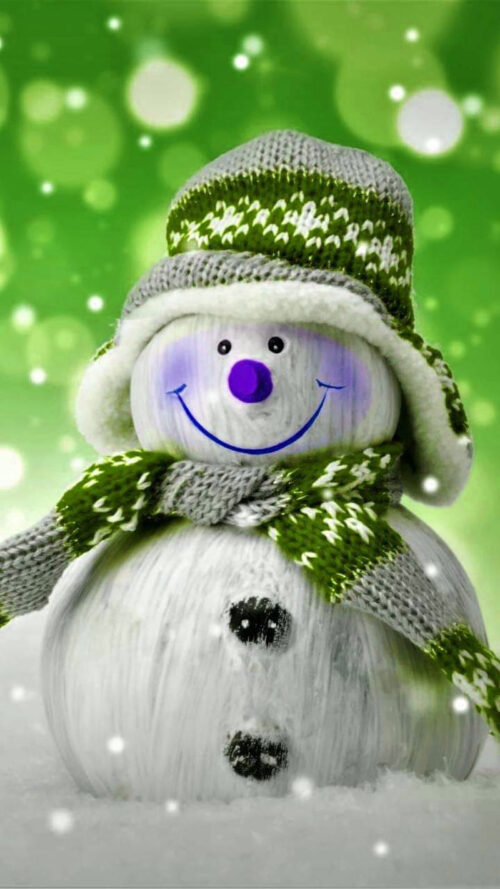 Snowman Wallpaper