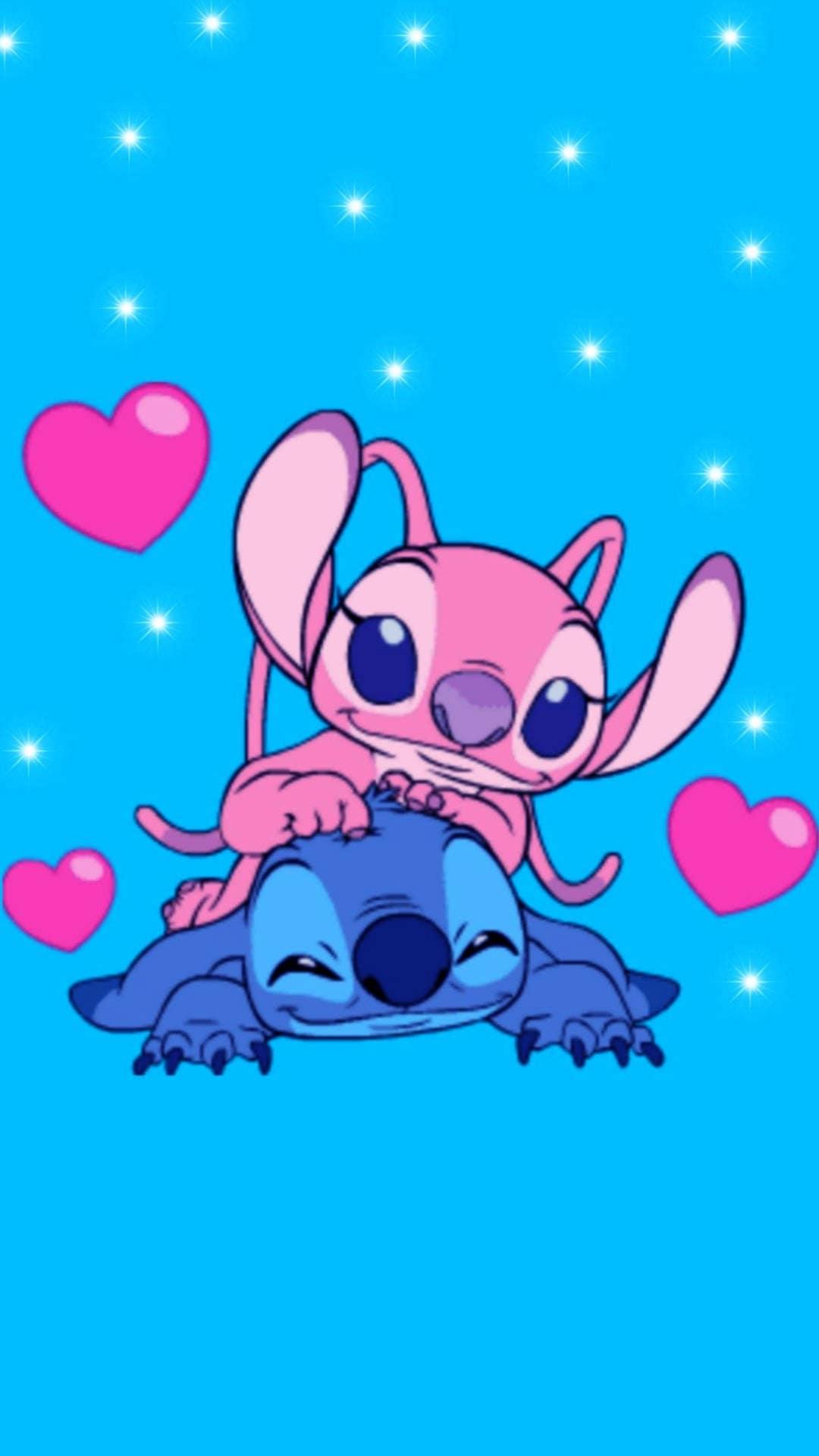 stitch and angel in love Photographic Print for Sale by Jeongki   Redbubble